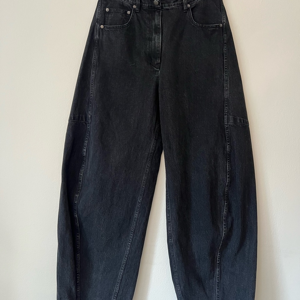 Tibi Black Sid Jeans (Regular)